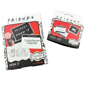 FRIENDS TV Series Card Games Trivia Draw It